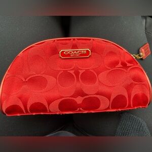 Y2k limited edition COACH makeup bag